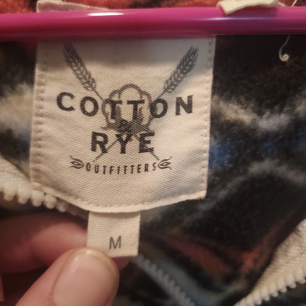 Cotton & Rye Pullover Half Zip Fleece Jacket - Picture 4 of 4